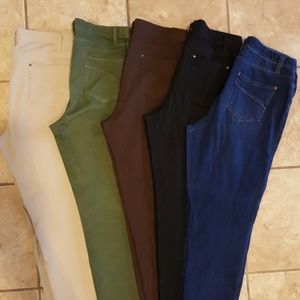 Faded Glory Pants - 5 For 1 Bundle! Faded Glory Stretch Leggings Faded Glory Pants - 5 For 1 Bundle! Faded Glory Stretch Leggings